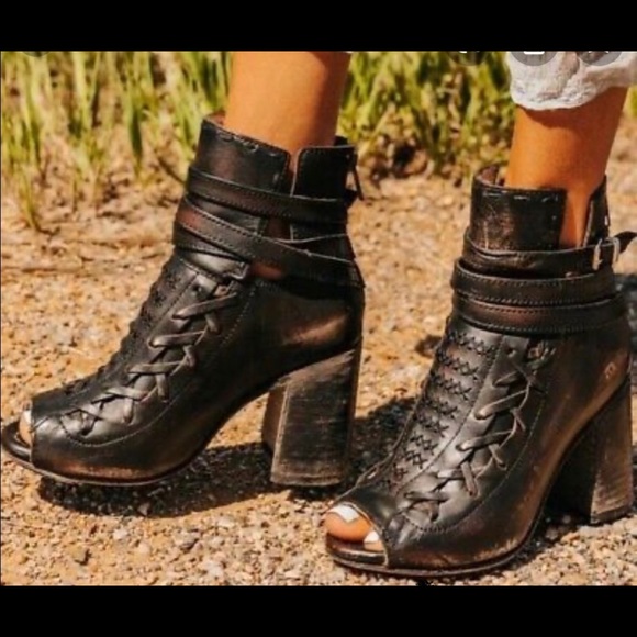 Shoes | Freebird Eagle Open Toe Booties 